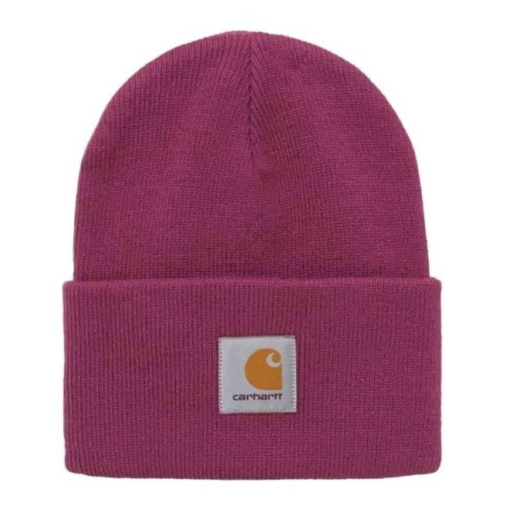 Carhartt WIP Acrylic Watch Hat Tulip Pink Purple
